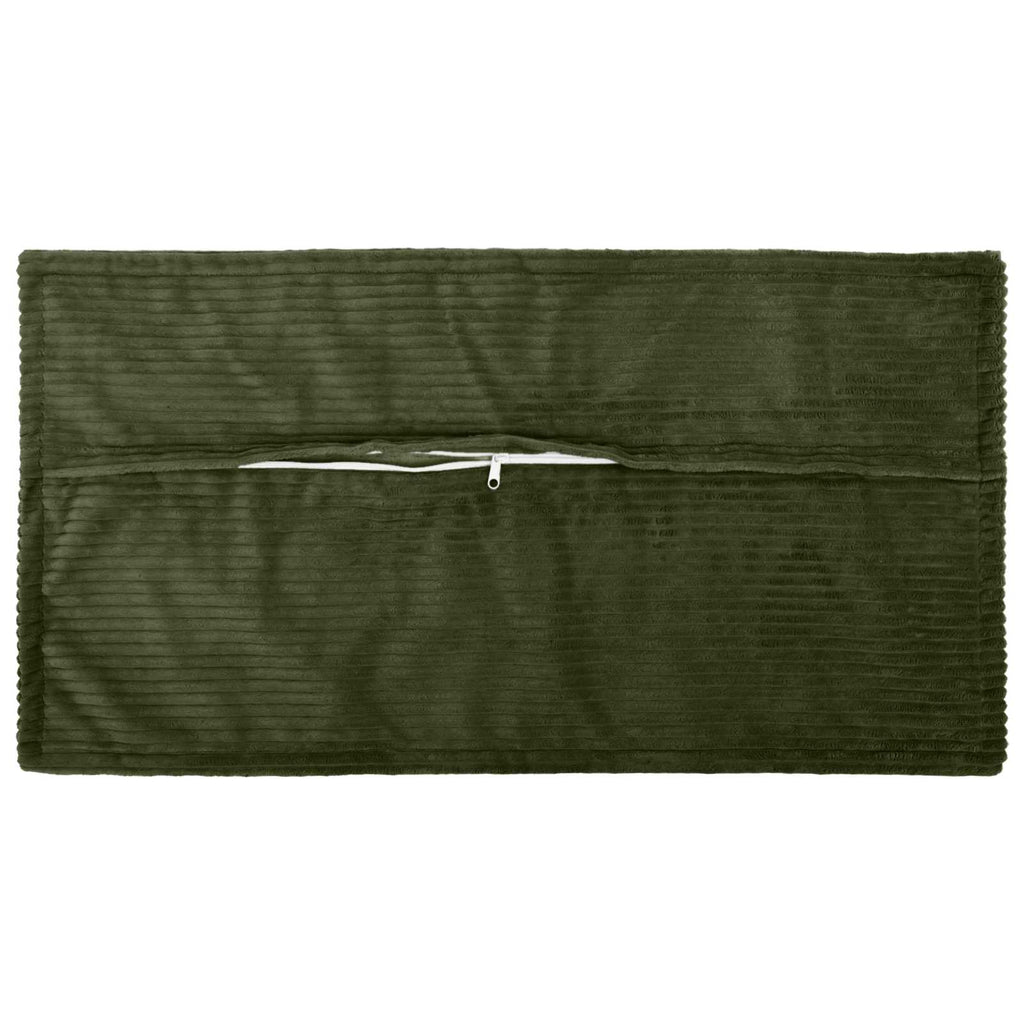 vidaXL Poszewka na poduszkę 12 szt. HOUTEN zielony 40 x 80 cm sztruks