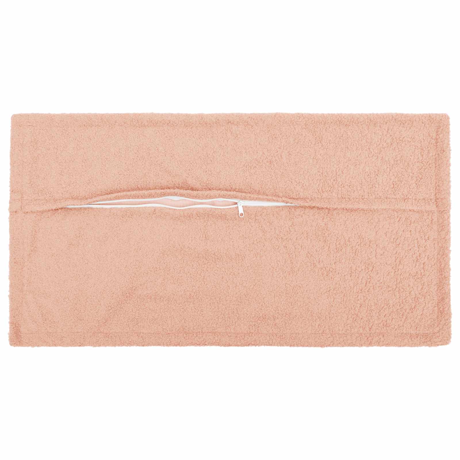 vidaXL Poszewka na poduszkę 2 pcs HOUTEN różowy 40 x 80 cm Bouclé