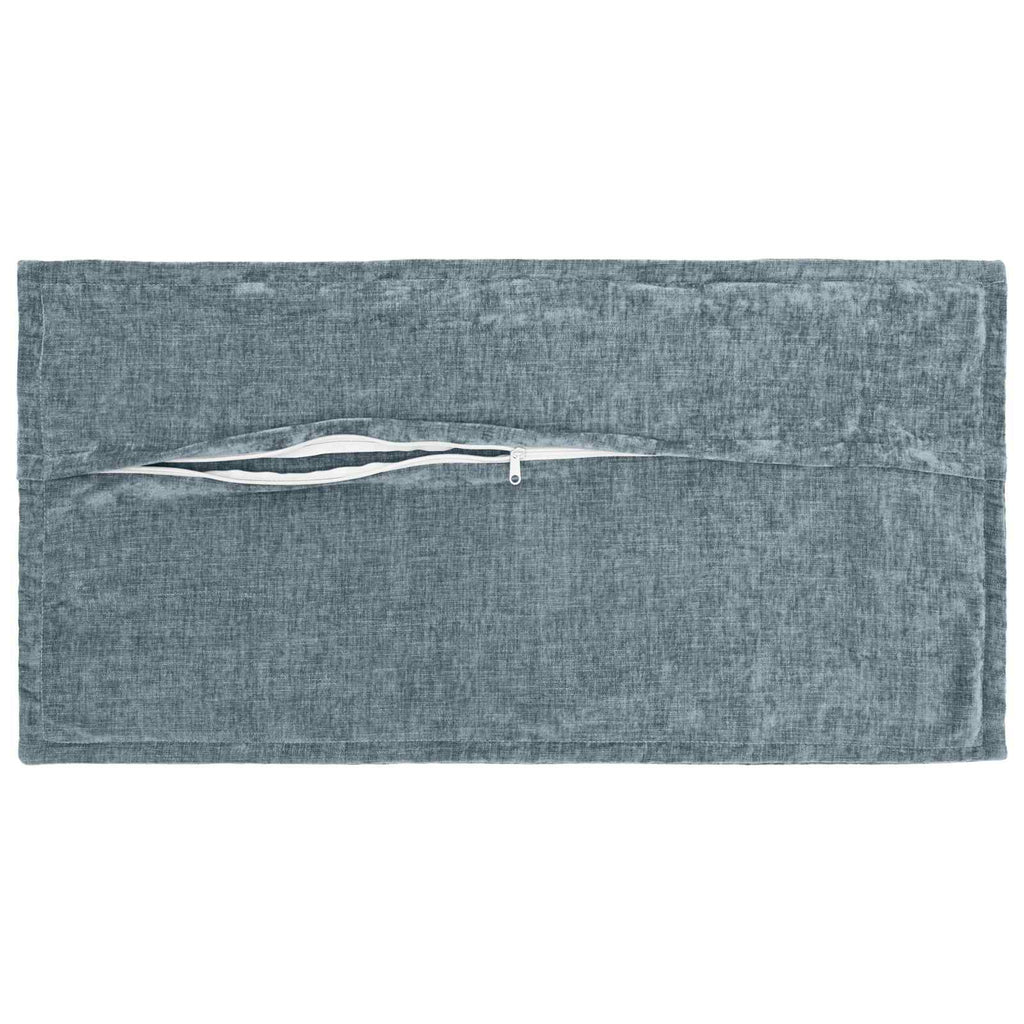 vidaXL Poszewka na poduszkę 2 pcs HOUTEN Jasnoniebieski 40 x 80 cm