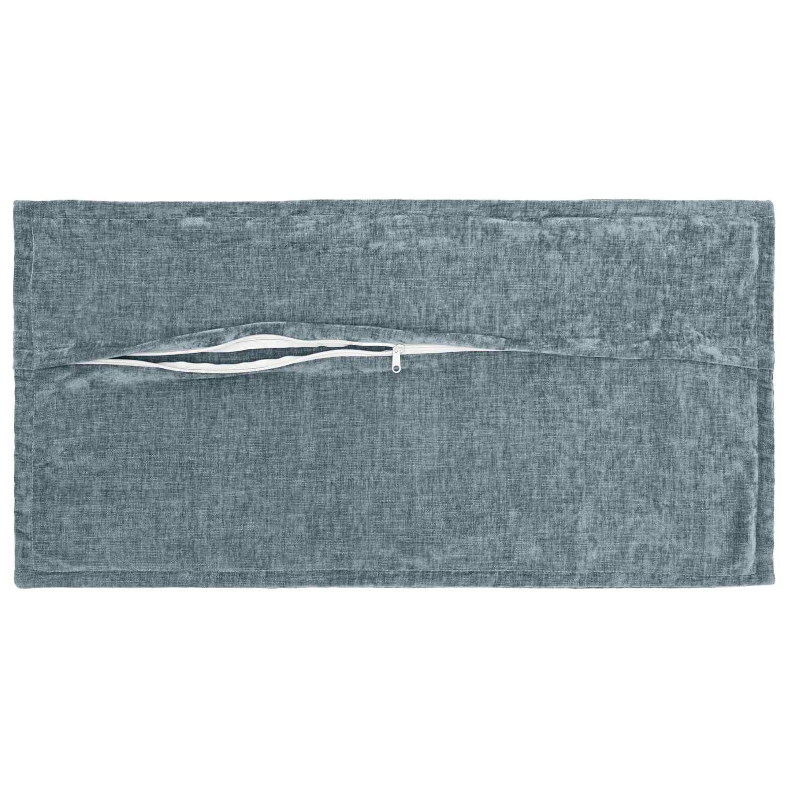 vidaXL Poszewka na poduszkę 2 pcs HOUTEN Jasnoniebieski 40 x 80 cm