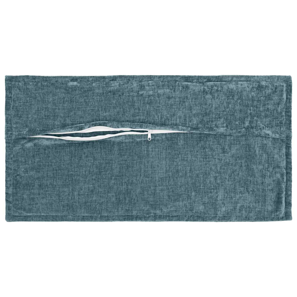 vidaXL Poszewka na poduszkę 2 pcs HOUTEN niebieski 40 x 80 cm