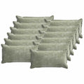 vidaXL Poszewka na poduszkę 12 pcs HOUTEN zielony 40 x 80 cm