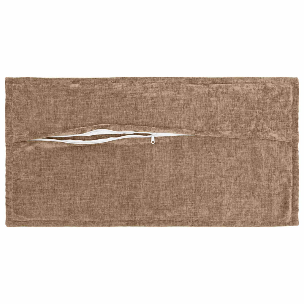 vidaXL Poszewka na poduszkę 12 szt. HOUTEN brązowy 40 x 80 cm