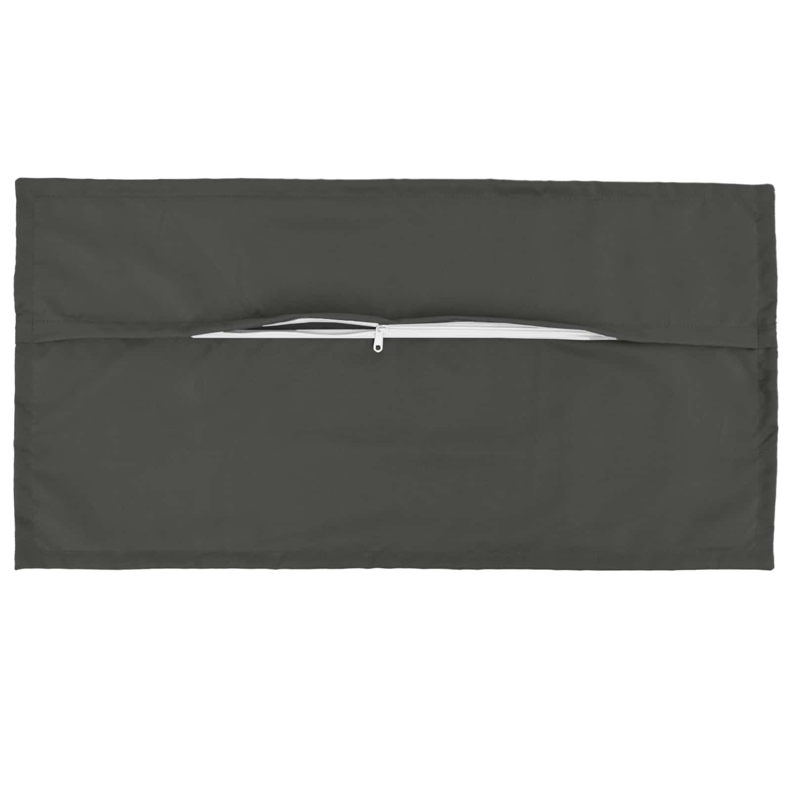 vidaXL Poszewka na poduszkę 2 szt. HOUTEN antracytowy 40 x 80 cm