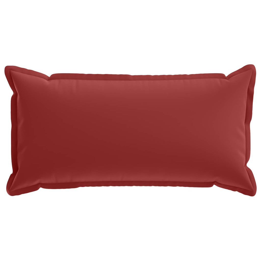 vidaXL Poszewka na poduszkę 2 szt. HOUTEN Czerwone wino 40 x 80 cm