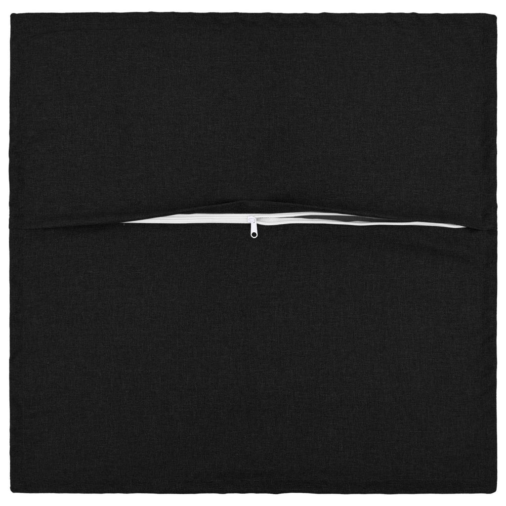 vidaXL Poszewka na poduszkę 12 pcs HOUTEN Czarny 45 x 45 cm