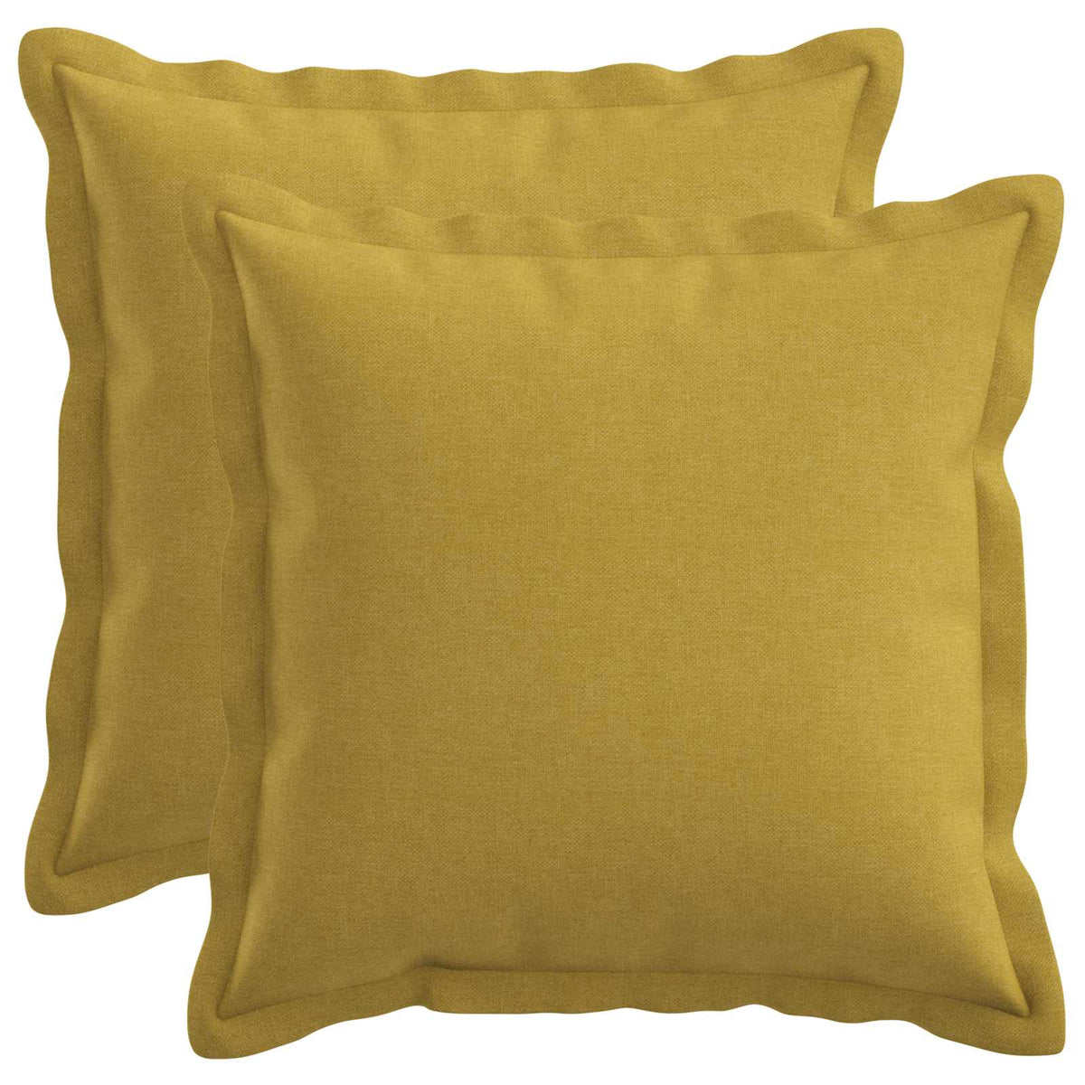 vidaXL Poszewka na poduszkę 2 pcs HOUTEN Jasnozielony 45 x 45 cm
