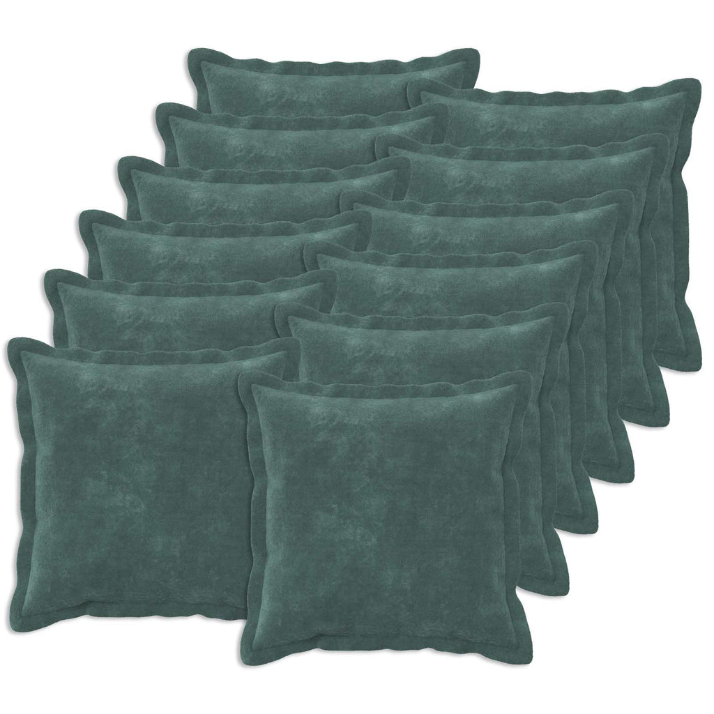 vidaXL Poszewka na poduszkę 12 pcs HOUTEN Niebieski morski 45 x 45 cm