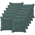 vidaXL Poszewka na poduszkę 12 pcs HOUTEN Niebieski morski 45 x 45 cm