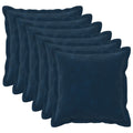 vidaXL Poszewka na poduszkę 6 pcs HOUTEN niebieski 45 x 45 cm