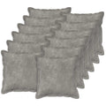 vidaXL Poszewka na poduszkę 12 pcs HOUTEN jasnoszary 45 x 45 cm