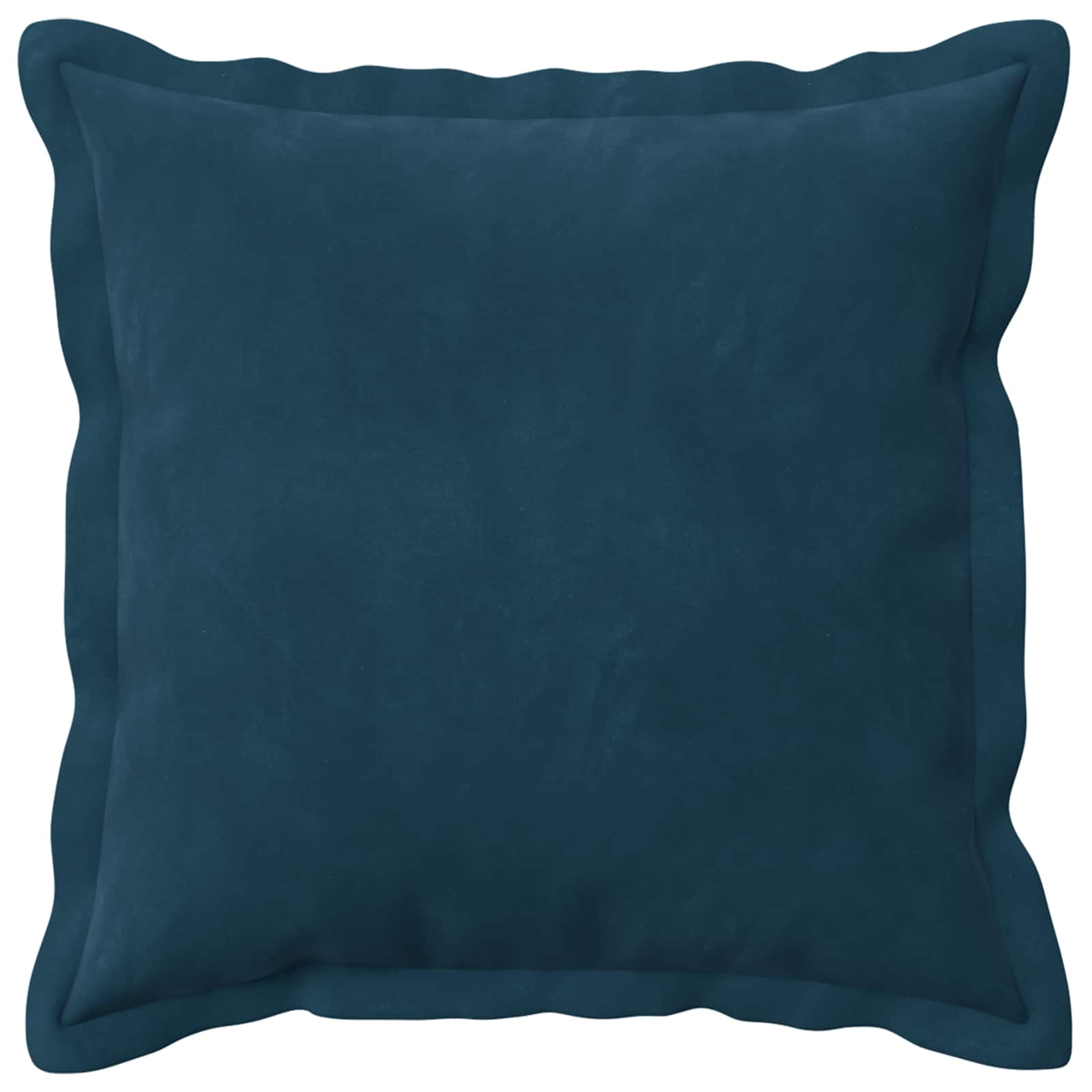 vidaXL Poszewka na poduszkę 2 pcs HOUTEN niebieski 50 x 50 cm Welur