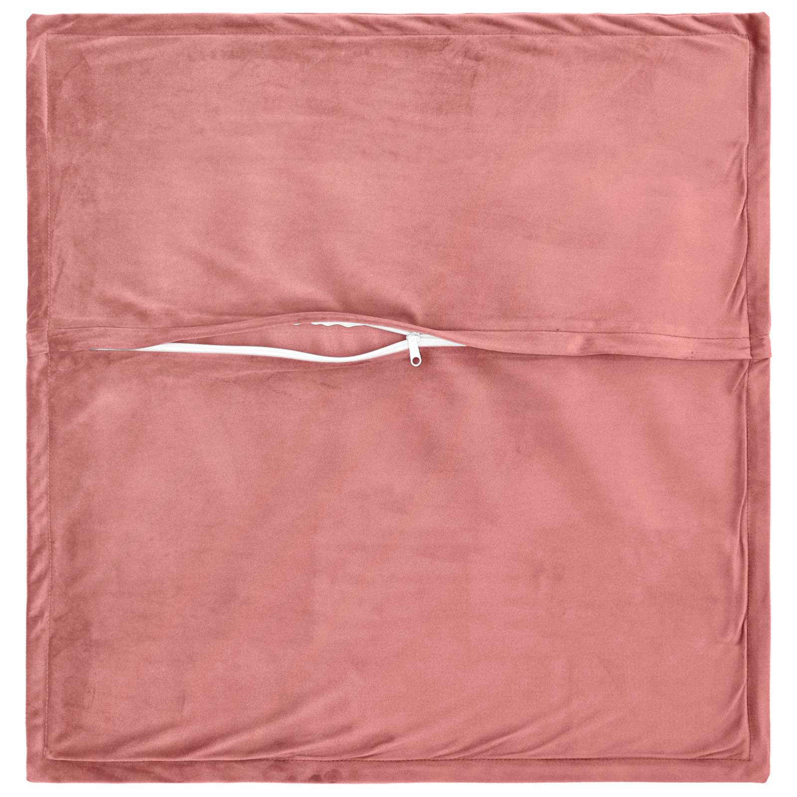 vidaXL Poszewka na poduszkę 6 pcs HOUTEN różowy 50 x 50 cm Welur