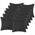 vidaXL Poszewka na poduszkę 12 pcs HOUTEN ciemnoszary 50 x 50 cm