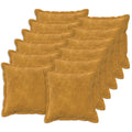 vidaXL Poszewka na poduszkę 12 pcs HOUTEN żółty 50 x 50 cm