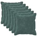 vidaXL Poszewka na poduszkę 6 pcs HOUTEN Niebieski morski 50 x 50 cm