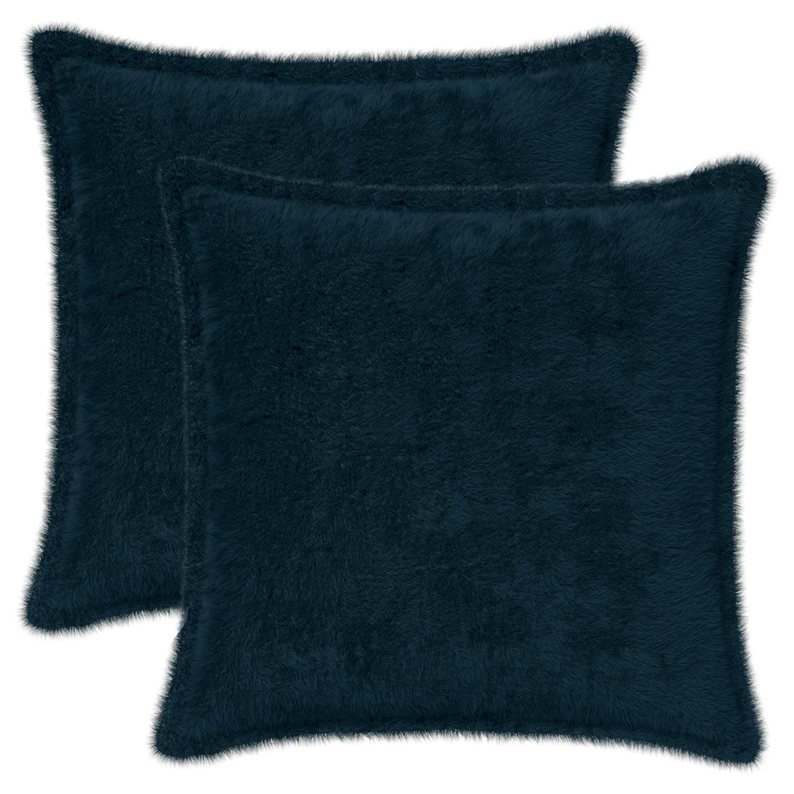 vidaXL Poszewka na poduszkę 2 szt. HOUTEN Granatowy 50 x 50 cm