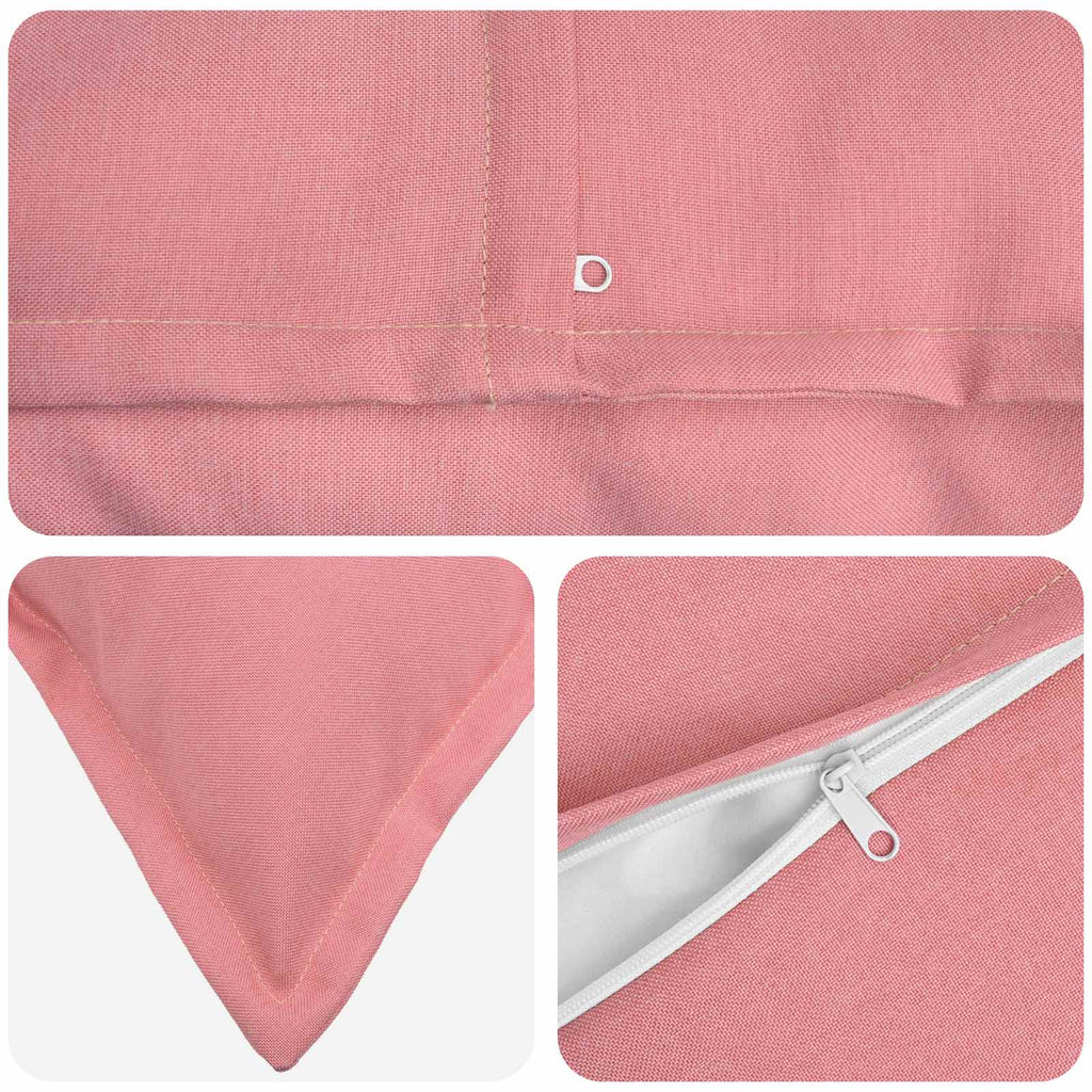 vidaXL Poszewka na poduszkę 6 pcs HOUTEN różowy 50 x 70 cm