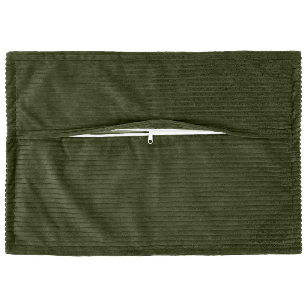 vidaXL Poszewka na poduszkę 6 szt. HOUTEN zielony 50 x 70 cm sztruks