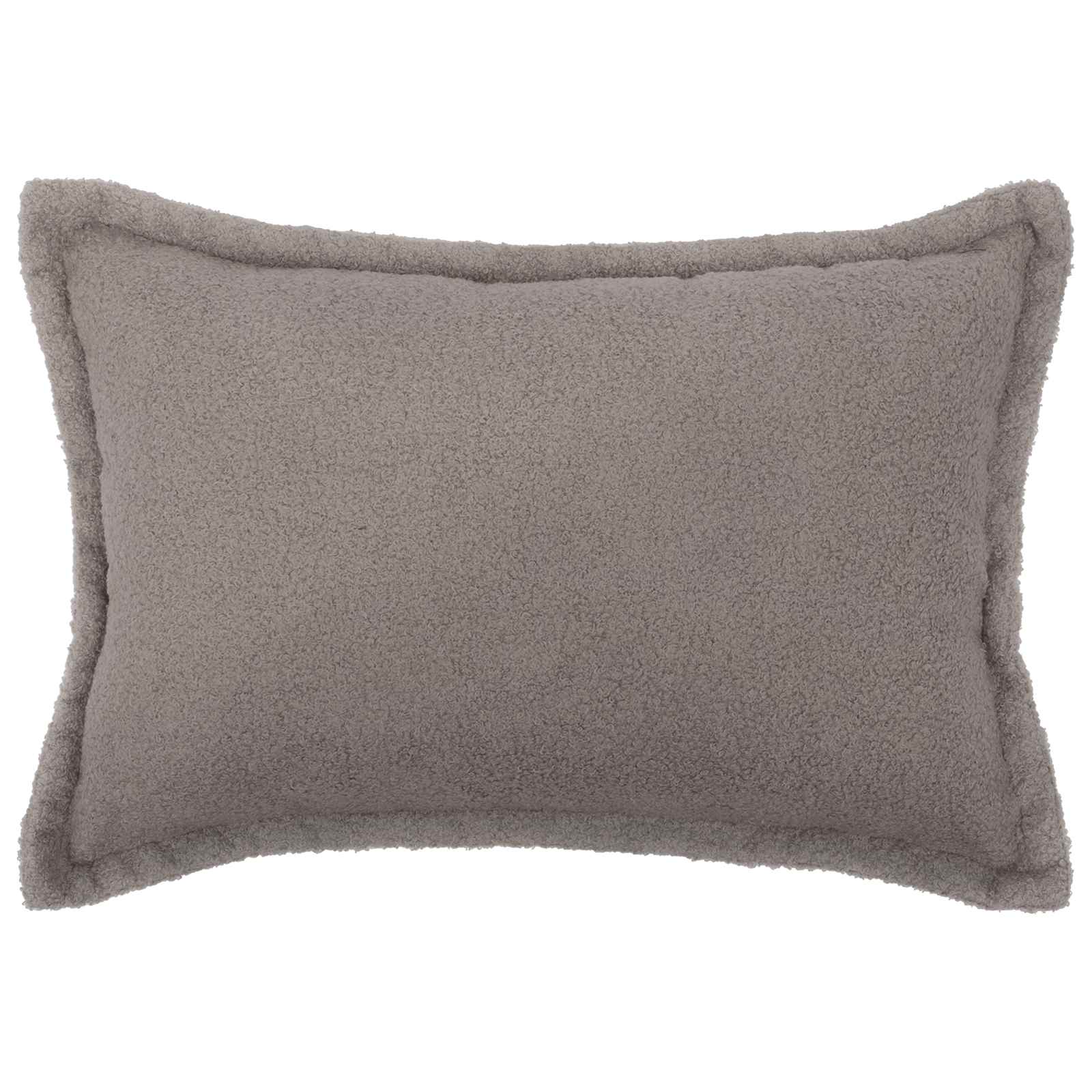 vidaXL Poszewka na poduszkę 6 pcs HOUTEN jasnoszary 50 x 70 cm Bouclé