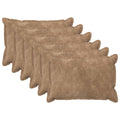 vidaXL Poszewka na poduszkę 6 pcs HOUTEN Ciemnoszary 50 x 70 cm