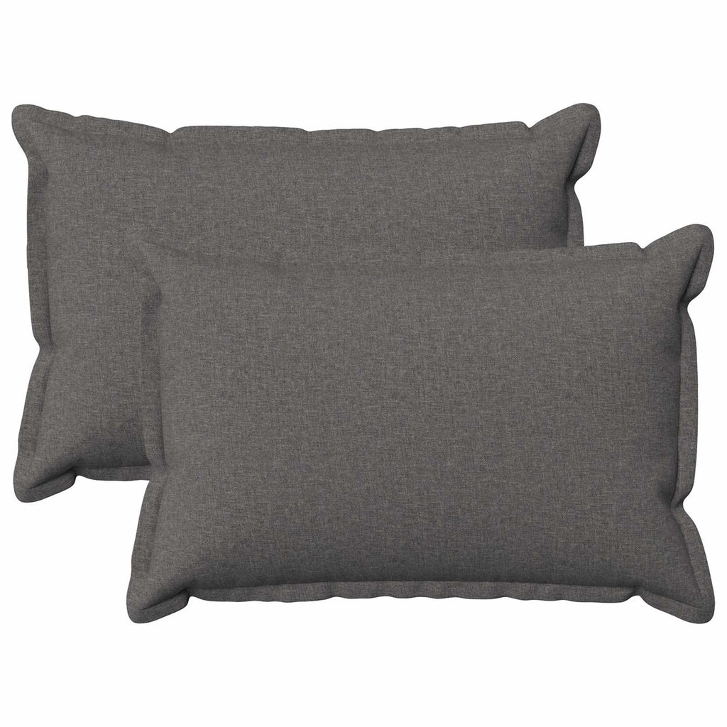 vidaXL Poszewka na poduszkę 2 pcs HOUTEN jasnoszary 50 x 75 cm