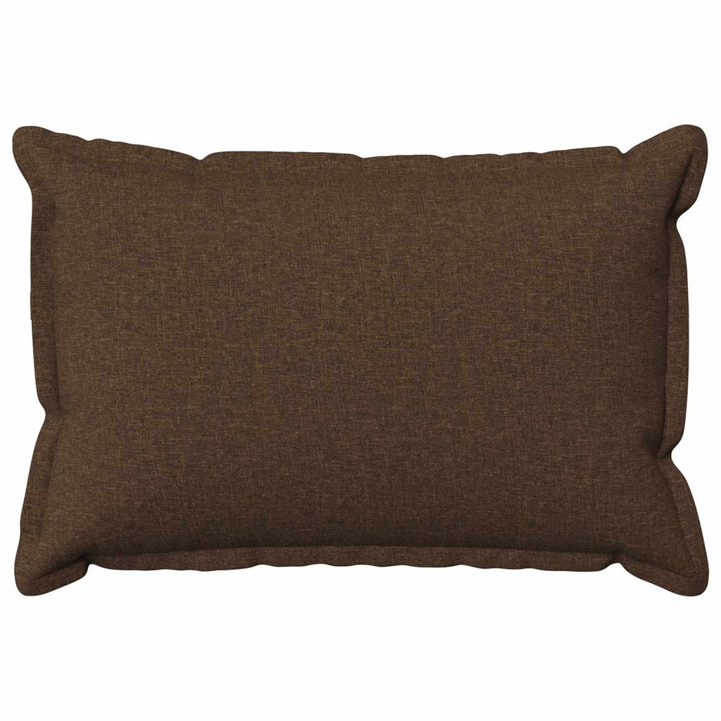 vidaXL Poszewka na poduszkę 6 pcs HOUTEN brązowy 50 x 75 cm
