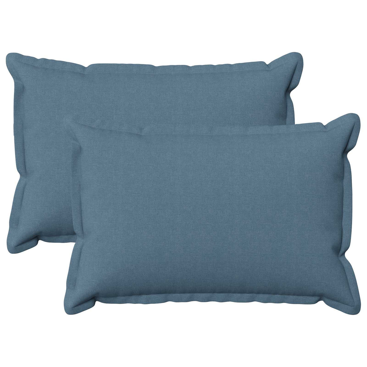 vidaXL Poszewka na poduszkę 2 pcs HOUTEN Niebieski dżins 50 x 75 cm