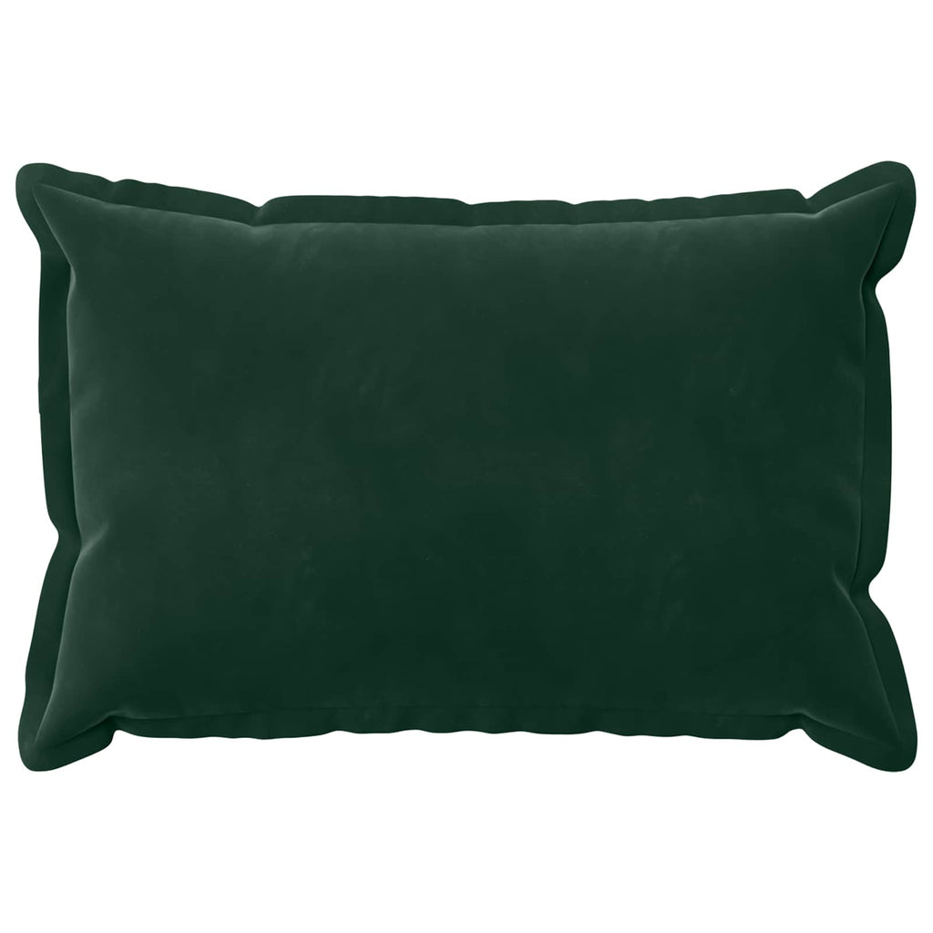vidaXL Poszewka na poduszkę 2 pcs HOUTEN Ciemnozielony 50 x 75 cm