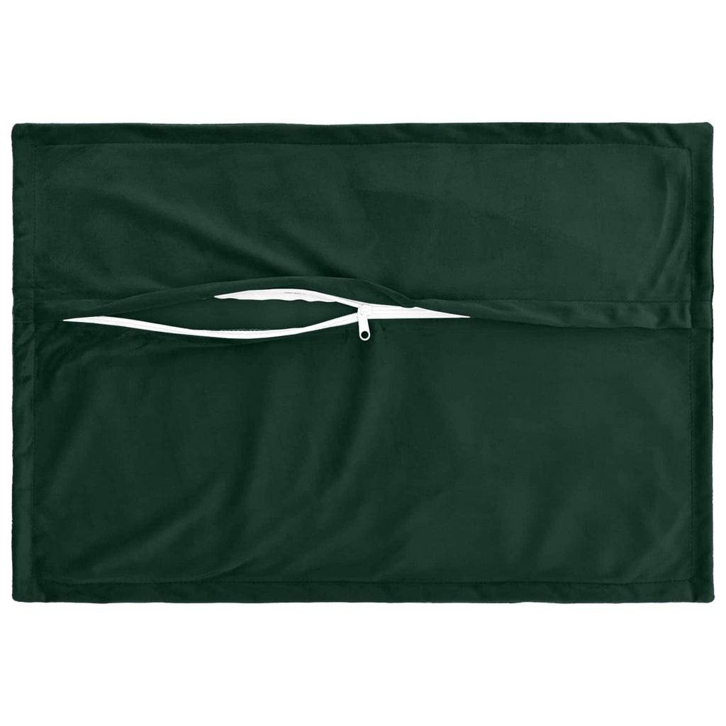 vidaXL Poszewka na poduszkę 6 pcs HOUTEN Ciemnozielony 50 x 75 cm
