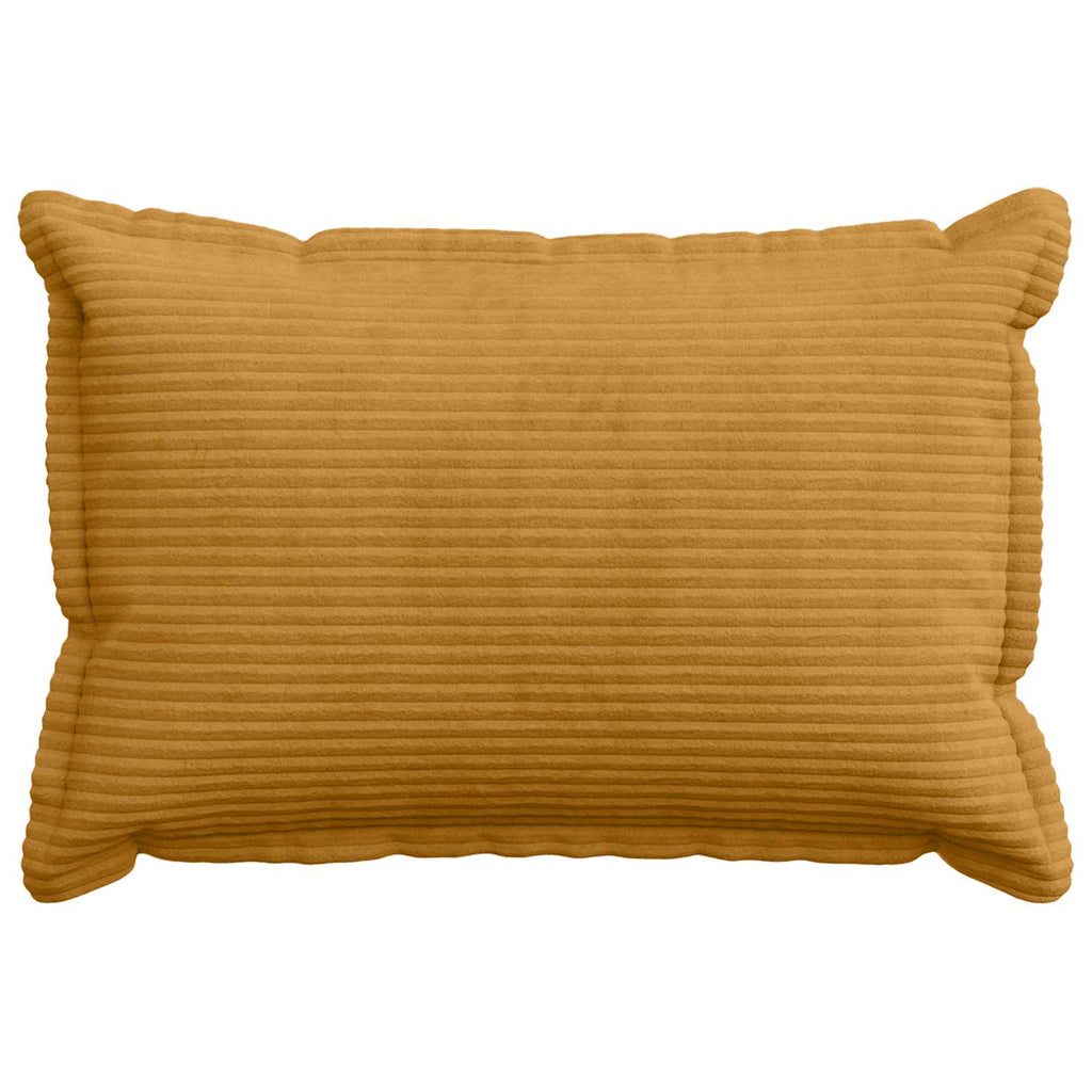 vidaXL Poszewka na poduszkę 2 szt. HOUTEN żółty 50 x 75 cm sztruks