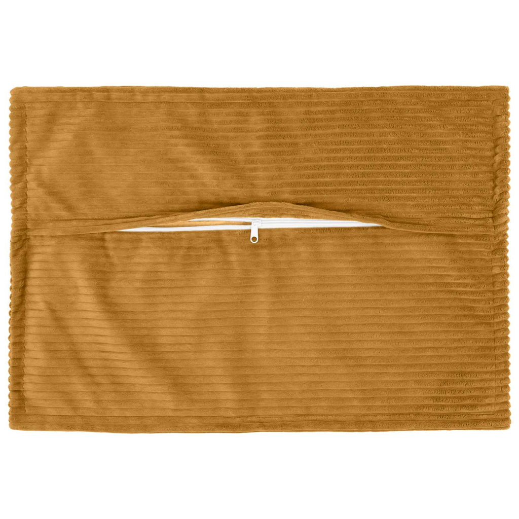 vidaXL Poszewka na poduszkę 6 szt. HOUTEN żółty 50 x 75 cm sztruks