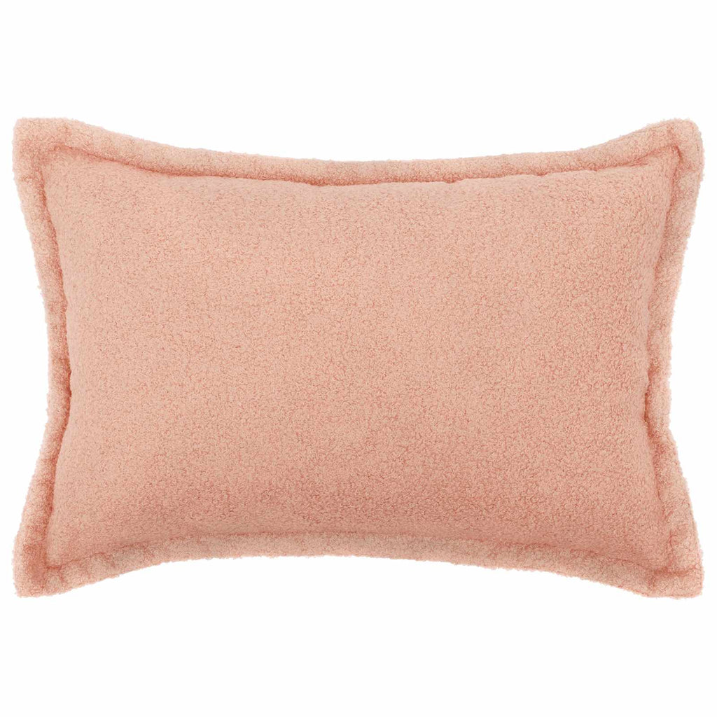 vidaXL Poszewka na poduszkę 6 pcs HOUTEN różowy 50 x 75 cm Bouclé