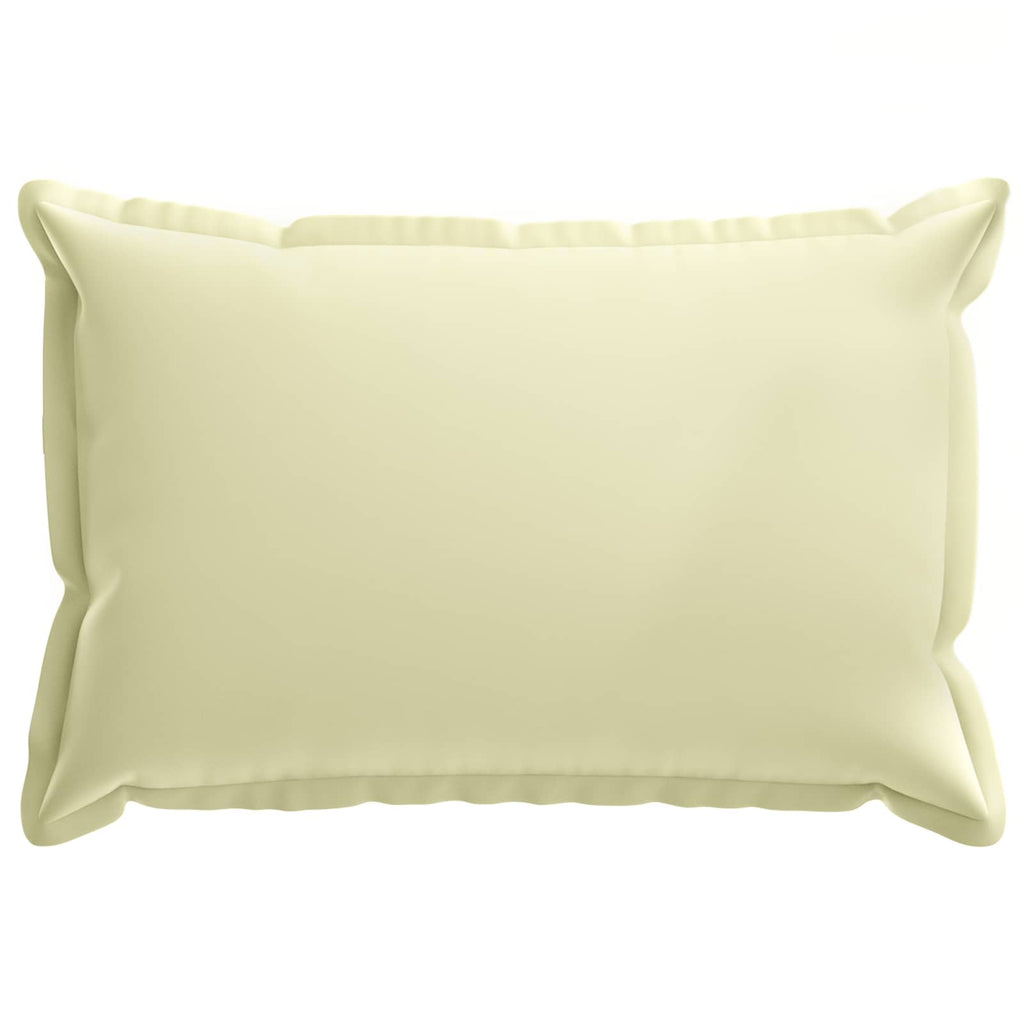 vidaXL Poszewka na poduszkę 6 szt. HOUTEN kremowy 50 x 75 cm Poliester