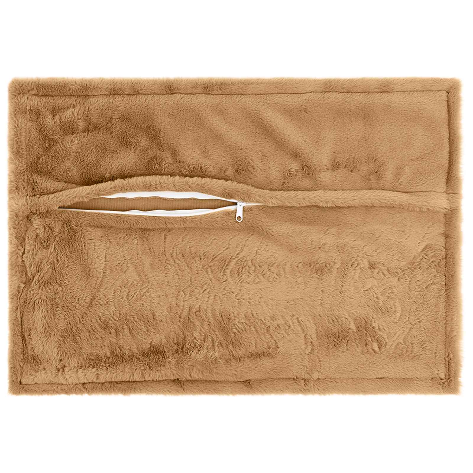 vidaXL Poszewka na poduszkę 6 szt. HOUTEN Szarobeżowy 50 x 75 cm