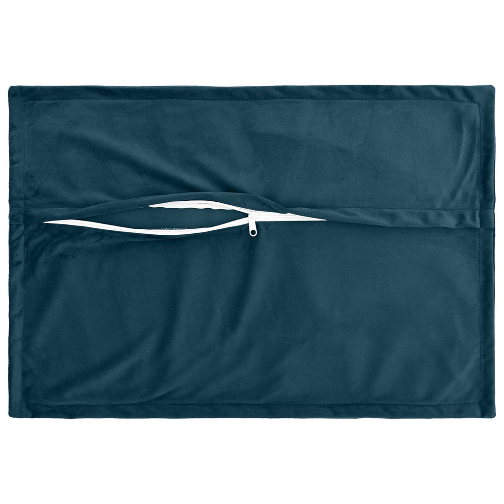 vidaXL Poszewka na poduszkę 6 pcs HOUTEN niebieski 50 x 80 cm Welur
