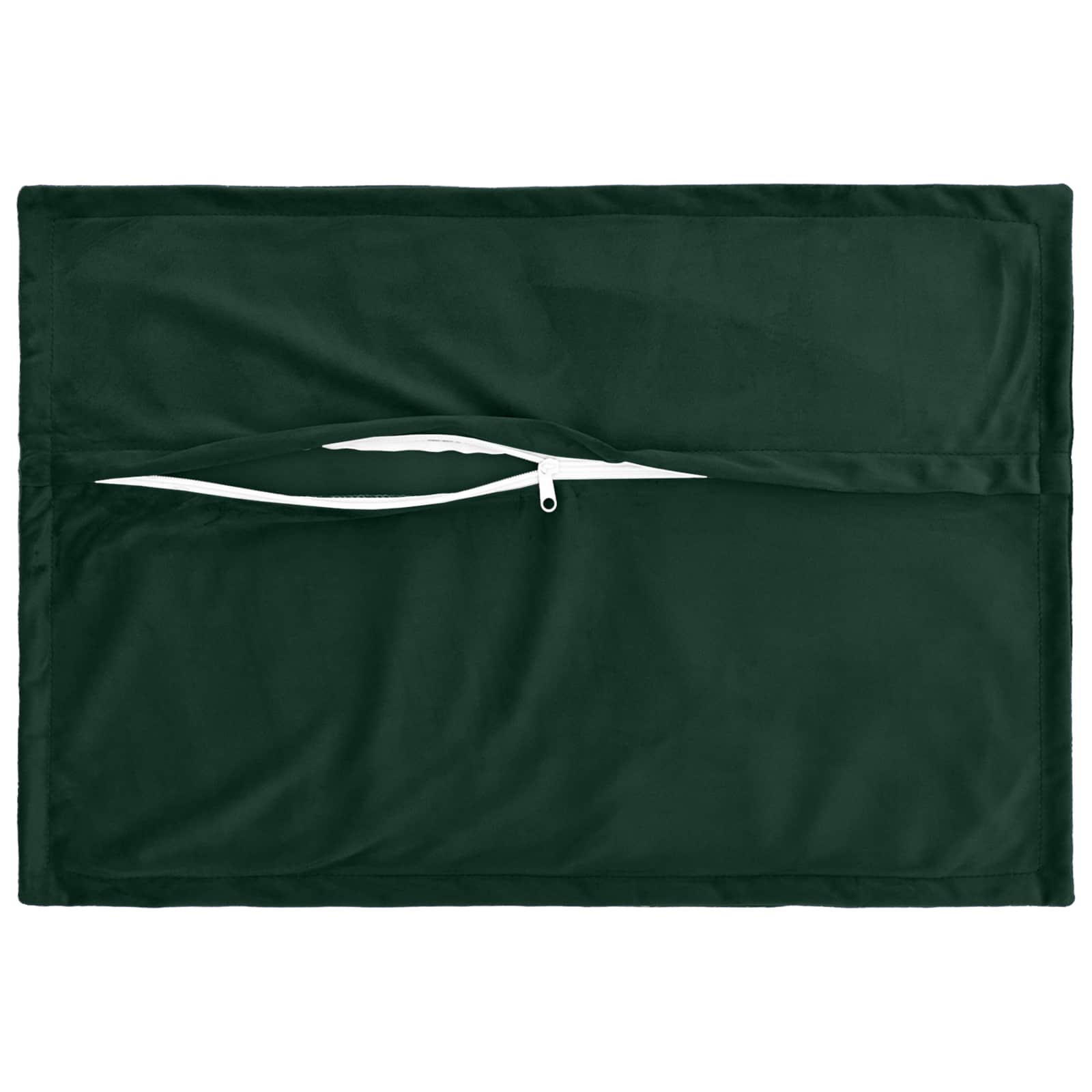 vidaXL Poszewka na poduszkę 6 pcs HOUTEN Ciemnozielony 50 x 80 cm