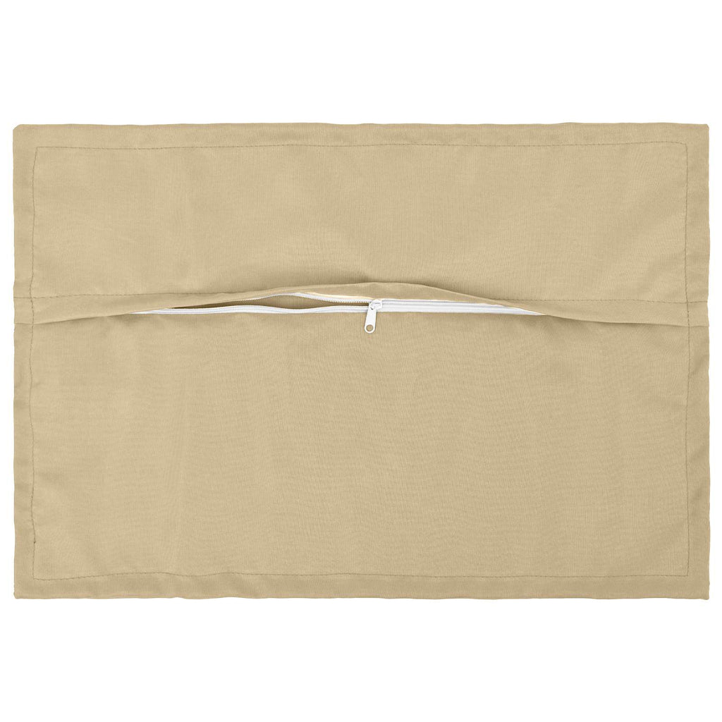 vidaXL Poszewka na poduszkę 2 szt. HOUTEN Beżowy 50 x 80 cm Poliester
