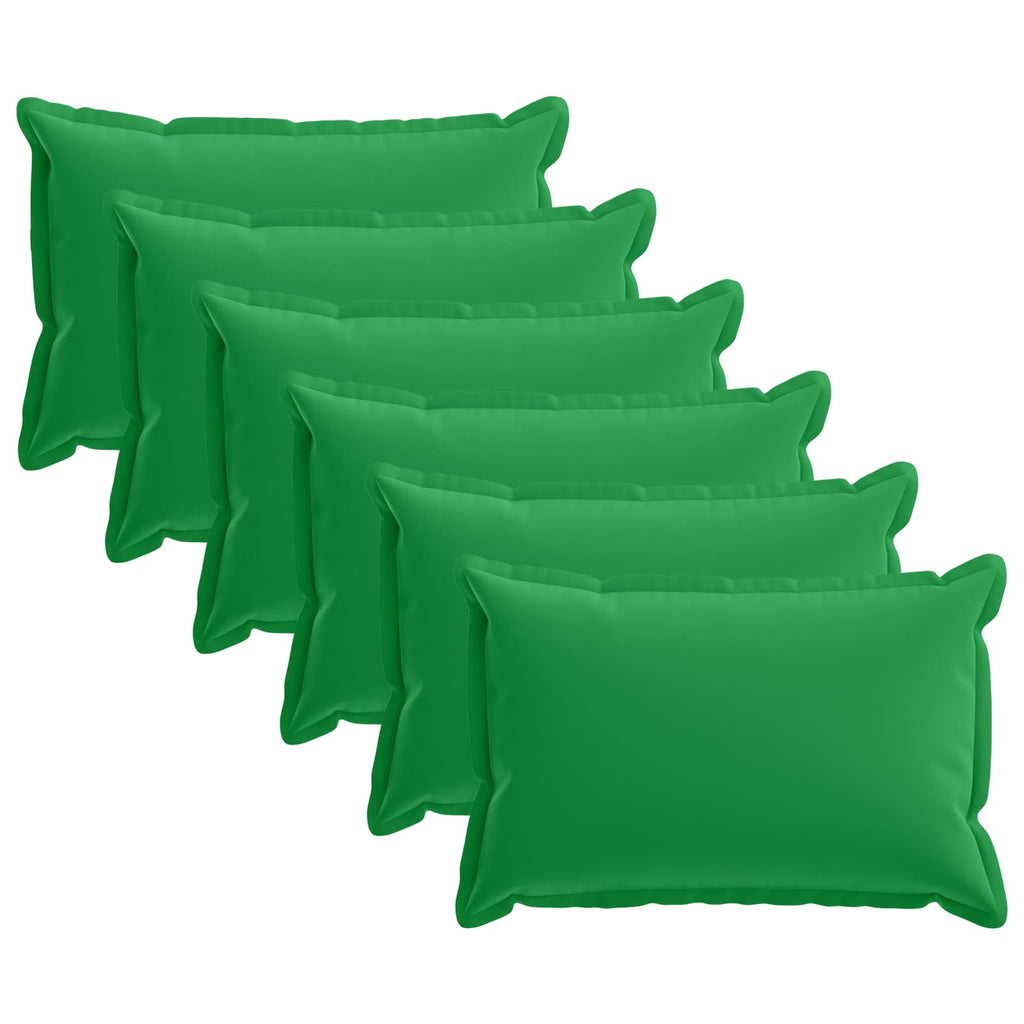 vidaXL Poszewka na poduszkę 6 szt. HOUTEN zielony 50 x 80 cm Poliester