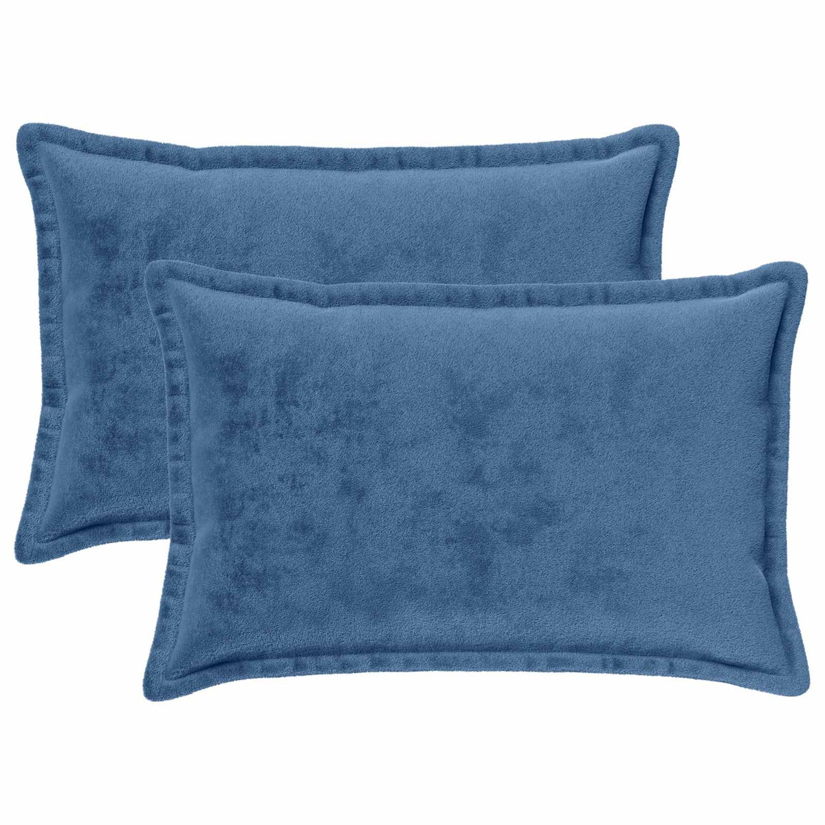 vidaXL Poszewka na poduszkę 2 pcs HOUTEN Jasnoniebieski 50 x 80 cm