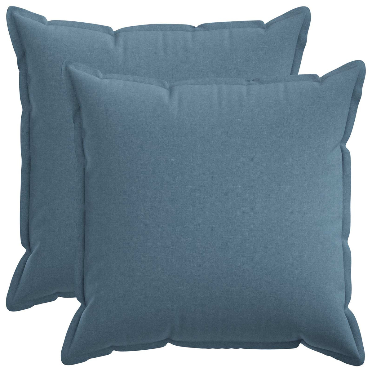 vidaXL Poszewka na poduszkę 2 pcs HOUTEN Niebieski dżins 55 x 55 cm