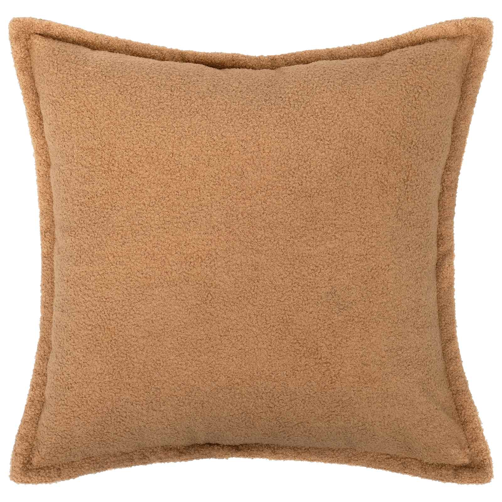 vidaXL Poszewka na poduszkę 6 pcs HOUTEN Beżowy 55 x 55 cm Bouclé