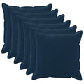 vidaXL Poszewka na poduszkę 6 pcs HOUTEN niebieski 55 x 55 cm