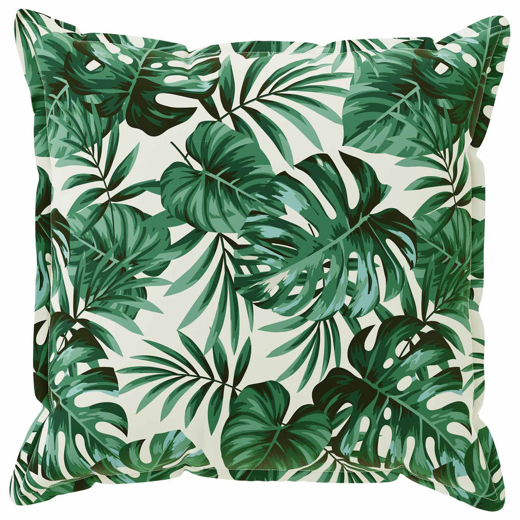 vidaXL Poszewka na poduszkę 2 szt. HOUTEN motyw liści 55 x 55 cm