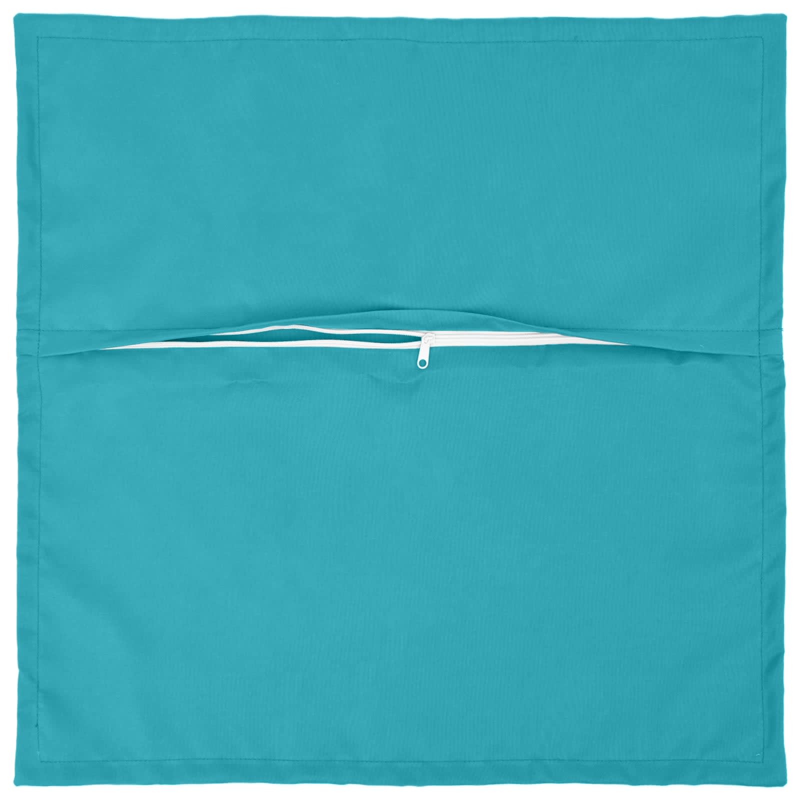 vidaXL Poszewka na poduszkę 2 szt. HOUTEN Turkusowy 55 x 55 cm