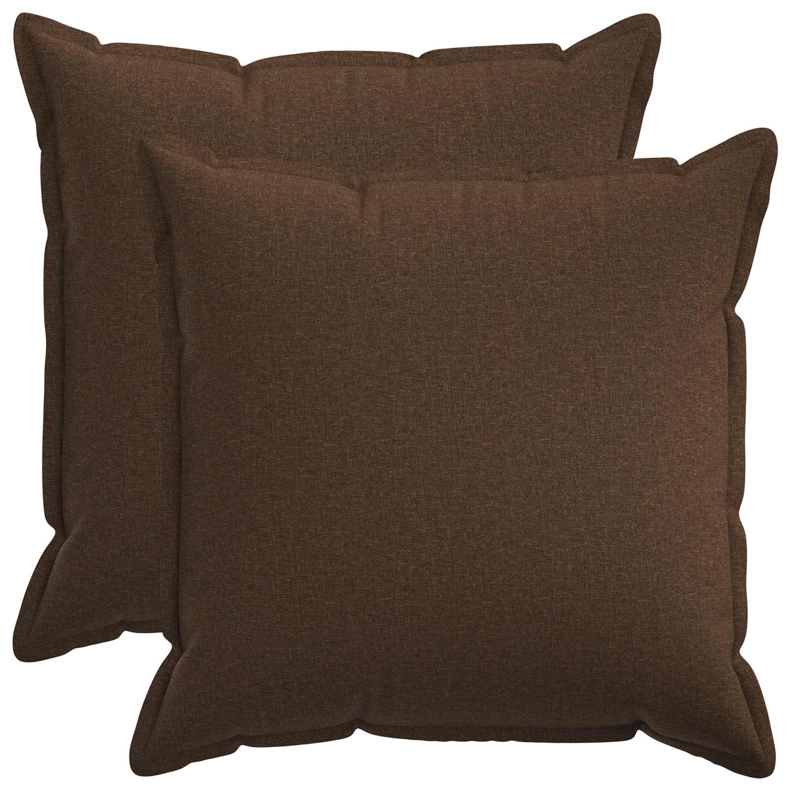 vidaXL Poszewka na poduszkę 2 pcs HOUTEN brązowy 60 x 60 cm