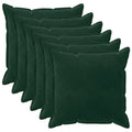vidaXL Poszewka na poduszkę 6 pcs HOUTEN Ciemnozielony 60 x 60 cm