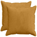 vidaXL Poszewka na poduszkę 2 szt. HOUTEN żółty 60 x 60 cm sztruks