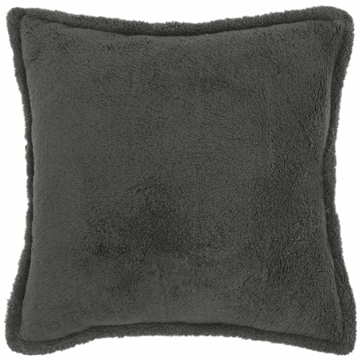 vidaXL Poszewka na poduszkę 6 pcs HOUTEN ciemnoszary 60 x 60 cm Bouclé