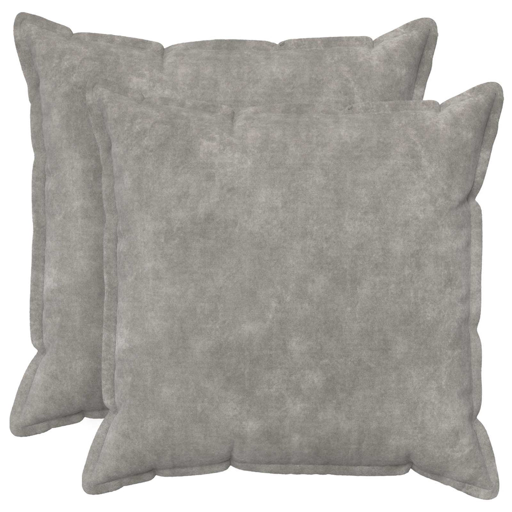 vidaXL Poszewka na poduszkę 2 pcs HOUTEN jasnoszary 65 x 65 cm
